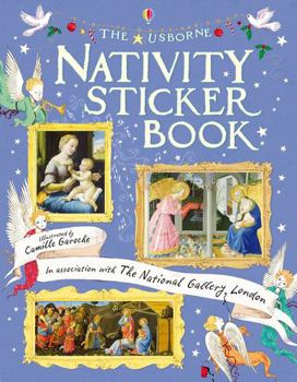 Paperback Nativity Sticker Book (Sticker Books) Book