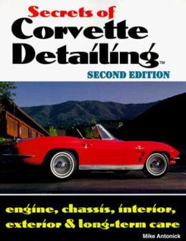Paperback Secrets of Corvette Detailing Book