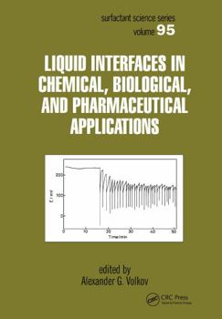 Hardcover Liquid Interfaces in Chemical, Biological and Pharmaceutical Applications Book