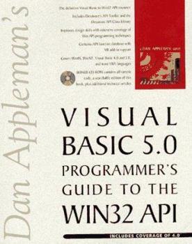 Paperback Dan Appleman's Visual Basic 5.0 Guide to the WIN32 API with CD Book