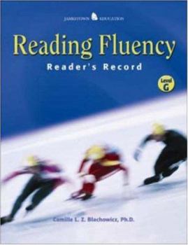 Paperback Reading Fluency, Reader's Record, Level E Book