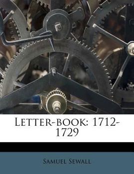 Paperback Letter-Book: 1712-1729 Book