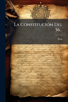 Paperback La Constitución Del 56... [Spanish] Book
