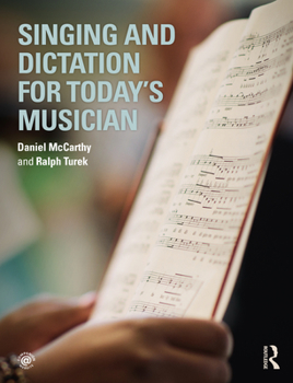 Paperback Singing and Dictation for Today's Musician Book