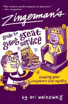 Hardcover Zingerman's Guide to Giving Great Service Book