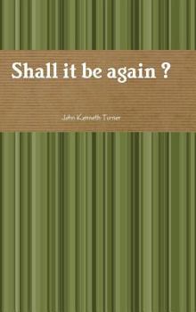 Hardcover Shall it be again ? Book