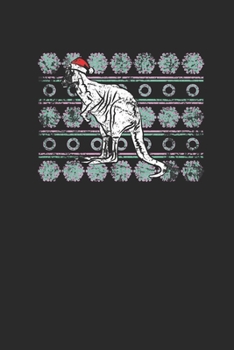 Ugly Christmas Kangaroo: Blank Lined Notebook (6" x 9" - 120 pages) ~ Christmas Themed Notebook for Daily Journal, Diary, and Gift