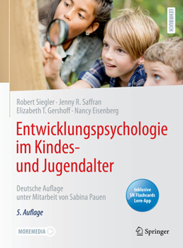 Hardcover Entwicklungspsychologie Im Kindes- Und Jugendalter: Deutsche Auflage Unter Mitarbeit Von Sabina Pauen [German] Book