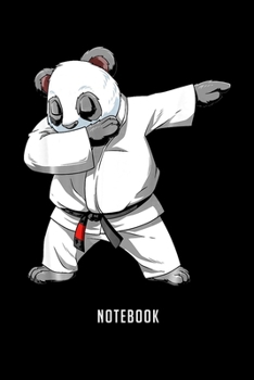 Notebook: Dabbing panda brazilian jiu jitsu bjj gift Notebook6x9(100 pages)Blank Lined Paperback Journal For StudentJiu jitsu Notebook for Journaling & Training NotesBJJ JounalJiu jitsu Gifts Composit