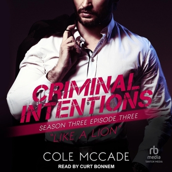 Audio CD Criminal Intentions: Season Three, Episode Three: Like a Lion Book
