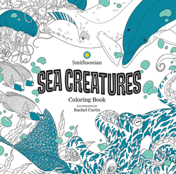 Paperback Sea Creatures: A Smithsonian Coloring Book
