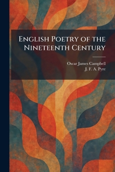 English Poetry of the Nineteenth Century