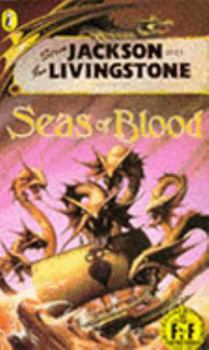 Paperback Seas of Blood (Puffin Adventure Gamebooks) Book