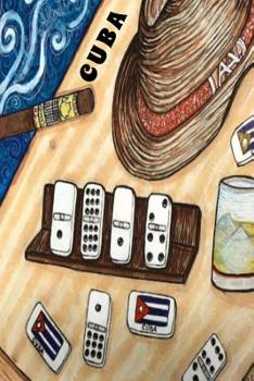 Paperback Cuba: Writing Journal Authentic Cuban Art Design 6x9 100 Blank Lined Pages Book