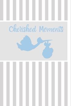 Paperback Cherished Moments: Blank Lined Journal Book