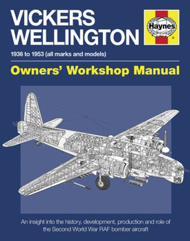Paperback Vickers Wellington Manual: 1936-1953 (All Marks and Models) Book