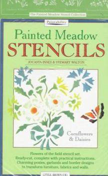 Painted Meadow Stencils: Cornflowers & Daisies (Painted Meadow Stencils)