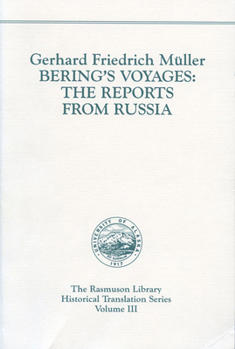 Paperback Bering's Voyages: The Reports from Russia. Book