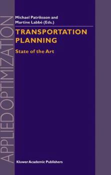 Paperback Transportation Planning: State of the Art Book