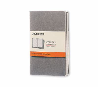 Moleskine Ruled Cahier Journal Light Warm Grey Pocket