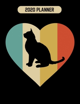 2020 Planner: Burmese Cat Weekly Planner Includes Daily Planner & Monthly Overview | Personal Organizer With 2020 Calendar | 8.5x11 Inch White Paper