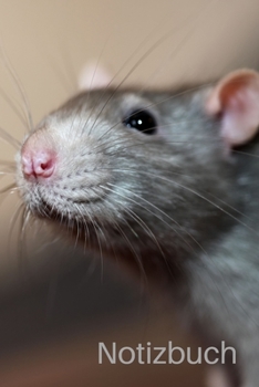 Notizbuch: Ratte Notizbuch;  Ich liebe Ratten Notizbuch; 6x9inch Notizbuch mit 108-Seiten (German Edition)