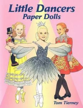 Paperback Little Dancers Paper Dolls Book