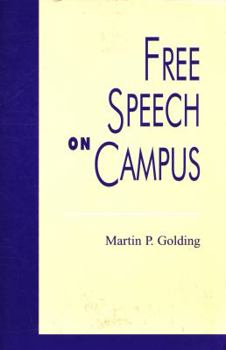 Paperback Free Speech on Campus Book