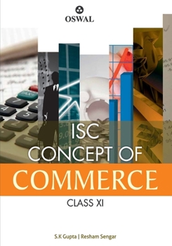 Paperback Concepts of Commerce: Textbook for ISC Class 11 Book