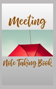 Meeting Note Taking Book