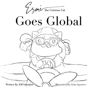 Paperback Esmè the Curious Cat Goes Global: Color Your Own Adventure! Book