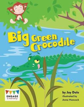 Paperback Big Green Crocodile Book