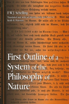 Paperback First Outline of a System of the Philosophy of Nature Book