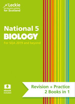 Paperback Leckie Complete Revision & Practice - National 5 Biology: Revise for N5 Sqa Exams Book