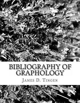 Paperback Bibliography of Graphology and Related Sciences Book