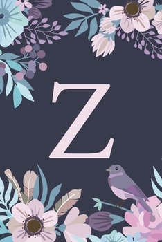 Z: Monogrammed Undated Daily Planner For 100 Days - Includes To Do Lists, Appointments & Times Section, Gratitude And Health Section, Meal And Water Tracker