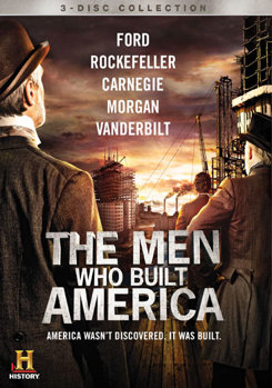 DVD The Men Who Built America Book