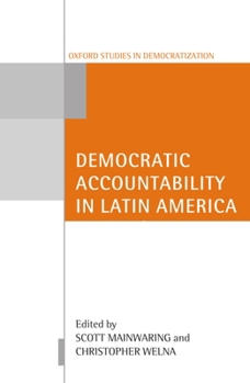 Paperback Democratic Accountability in Latin America Book