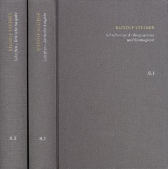 Hardcover Rudolf Steiner, Schriften Zur Anthropogenese Und Kosmogonie [German] Book
