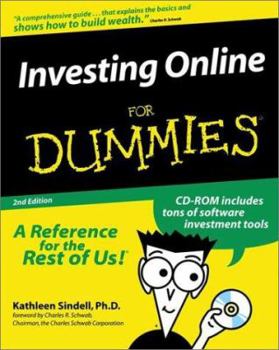 Paperback Investing Online for Dummies [With CDROM] Book