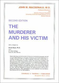 Hardcover The Murderer and His Victim Book