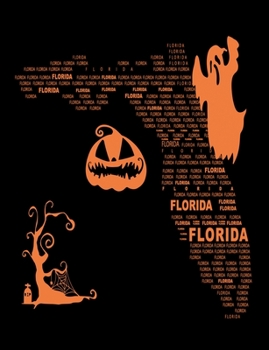 Paperback Florida: Unruled Blank Sketch Notebook 7.44" x 9.69" 100 pages 50 sheets Book