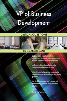 Paperback VP of Business Development Critical Questions Skills Assessment Book