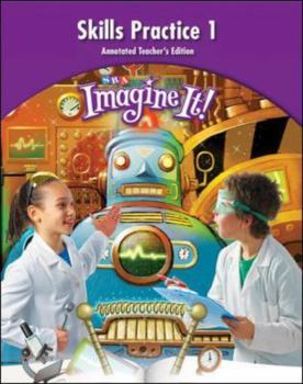 Paperback Imagine It!, Skills Practice Annotated Teacher's Edition 1, Grade 4 Book