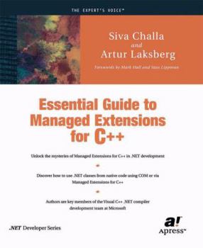 Paperback Essential Guide to Managed Extensions for C++ Book