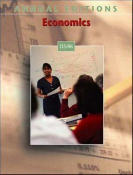 Hardcover Annual Editions: Economics 05/06 Book