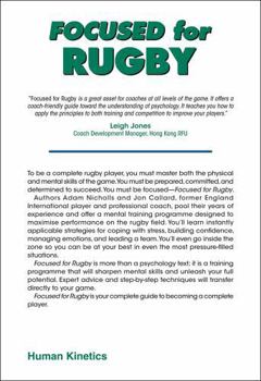 Paperback Focused for Rugby Book