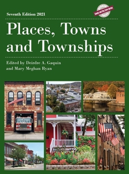 Hardcover Places, Towns and Townships 2021 Book