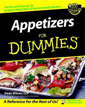 Paperback Appetizers for Dummies Book