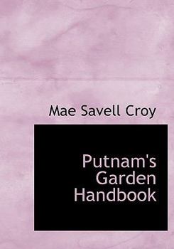 Paperback Putnam's Garden Handbook Book